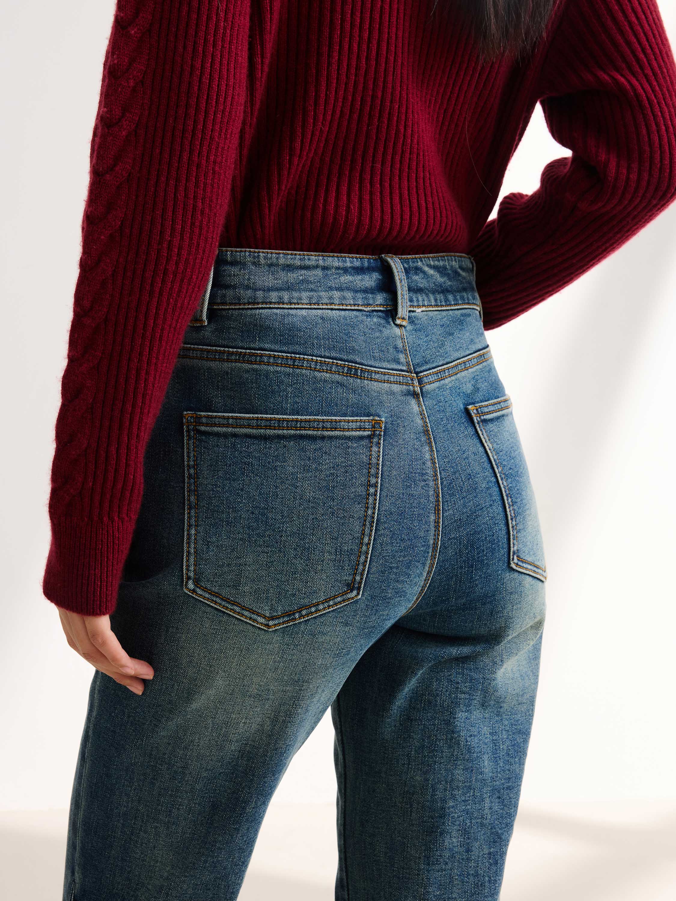 EP YAYING Blue Denim Jeans