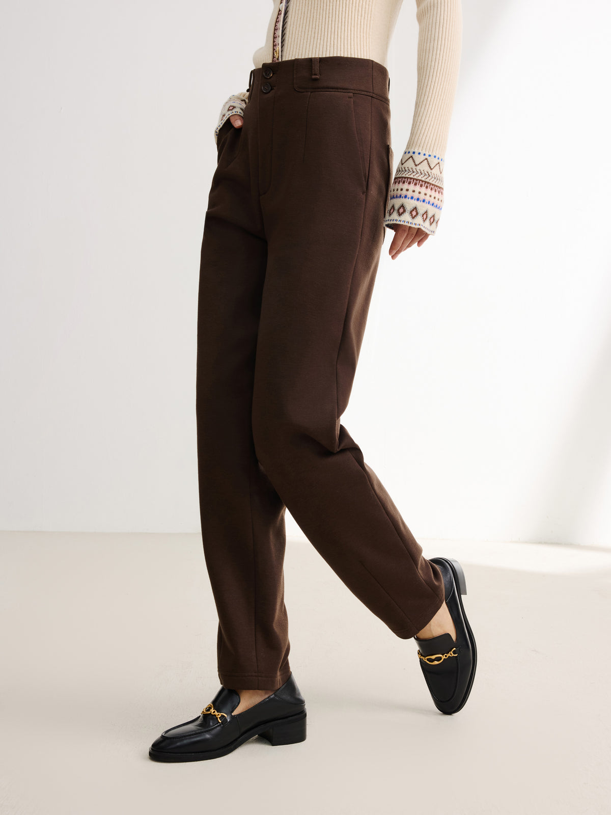 EP YAYING TENCEL Wool Pants