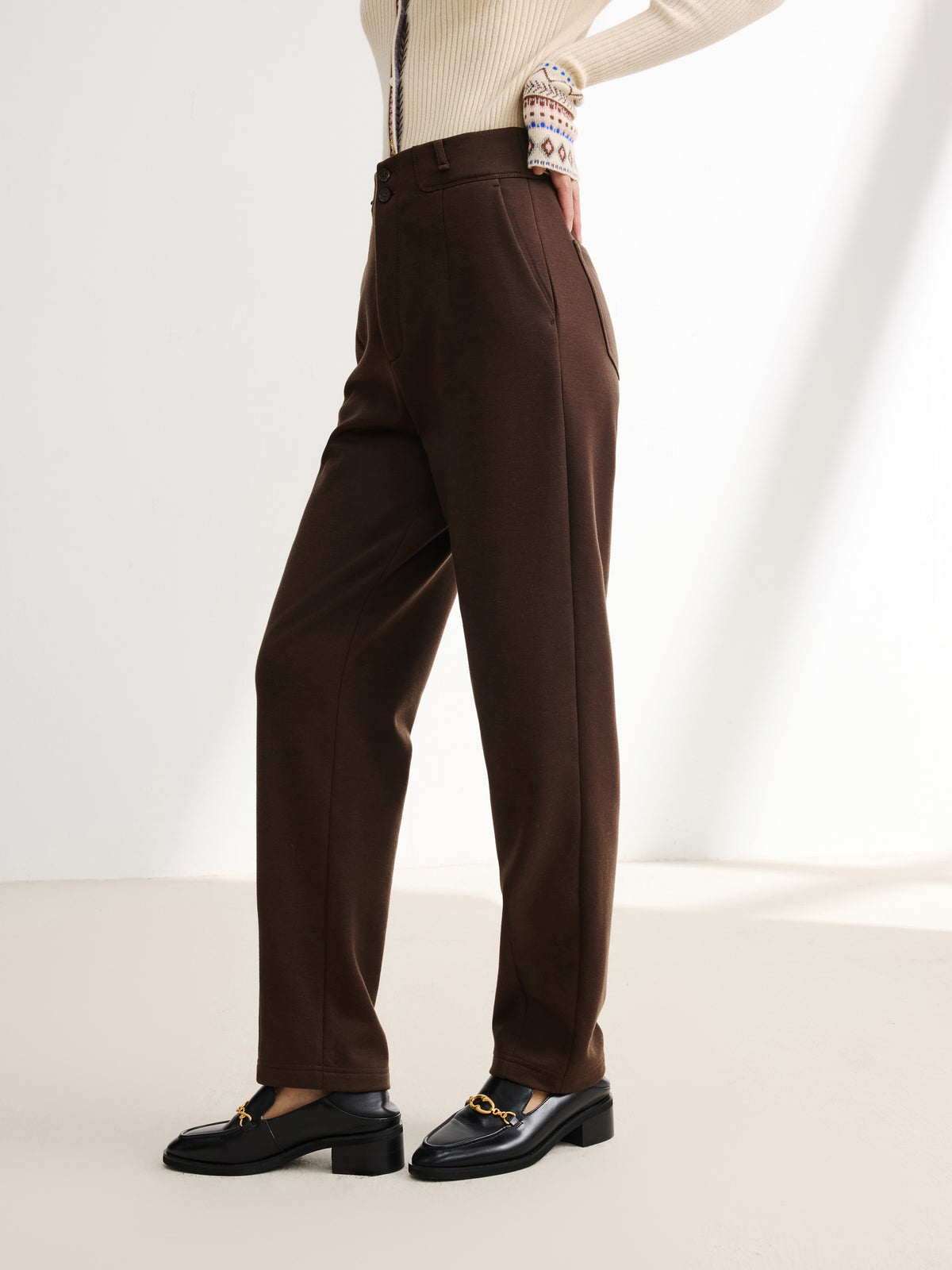 EP YAYING TENCEL Wool Pants
