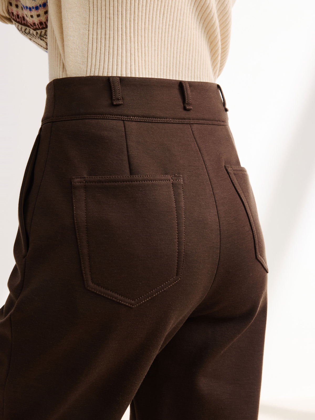 EP YAYING TENCEL Wool Pants