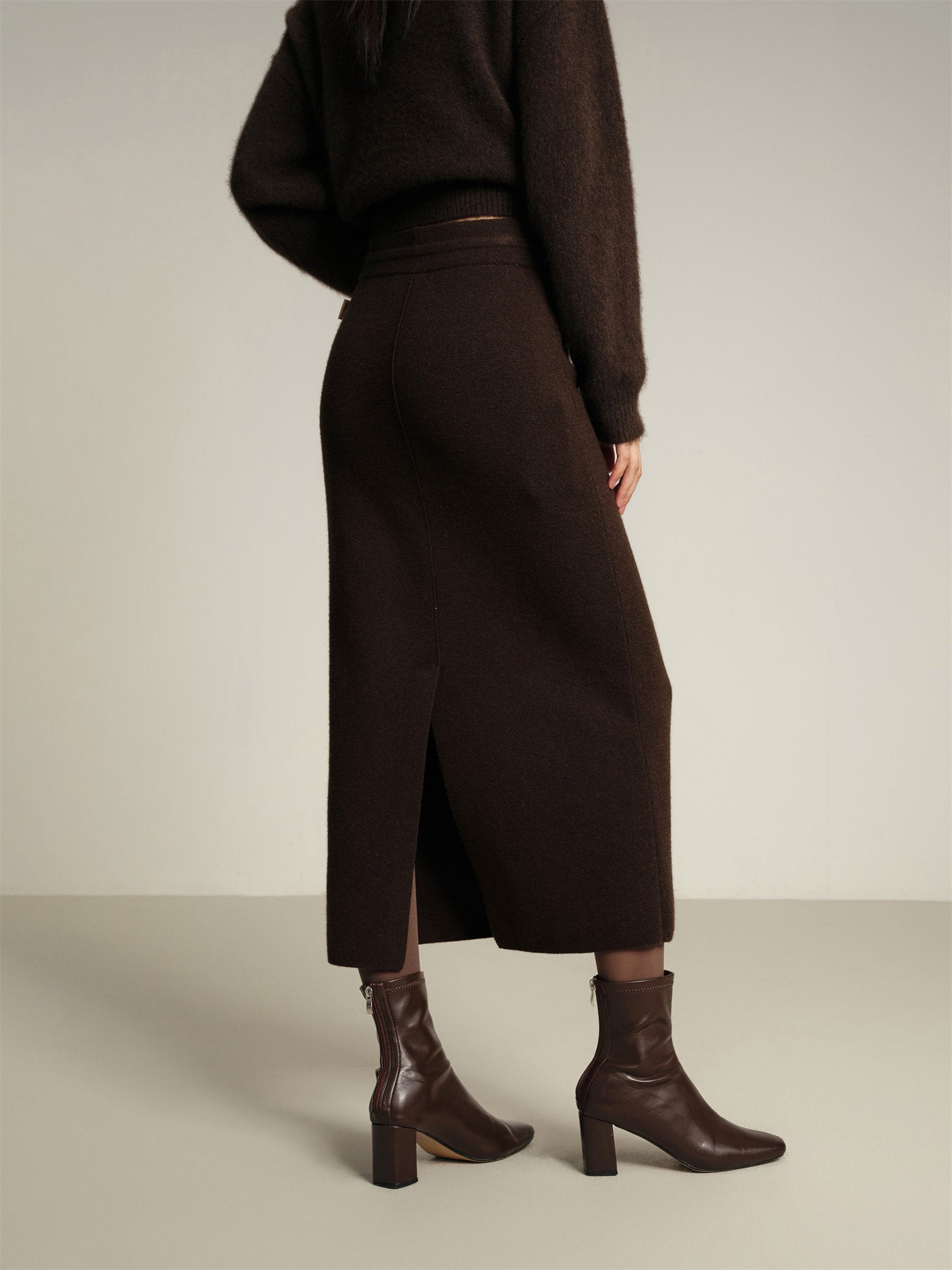 EP YAYING Yak Wool Half Skirt