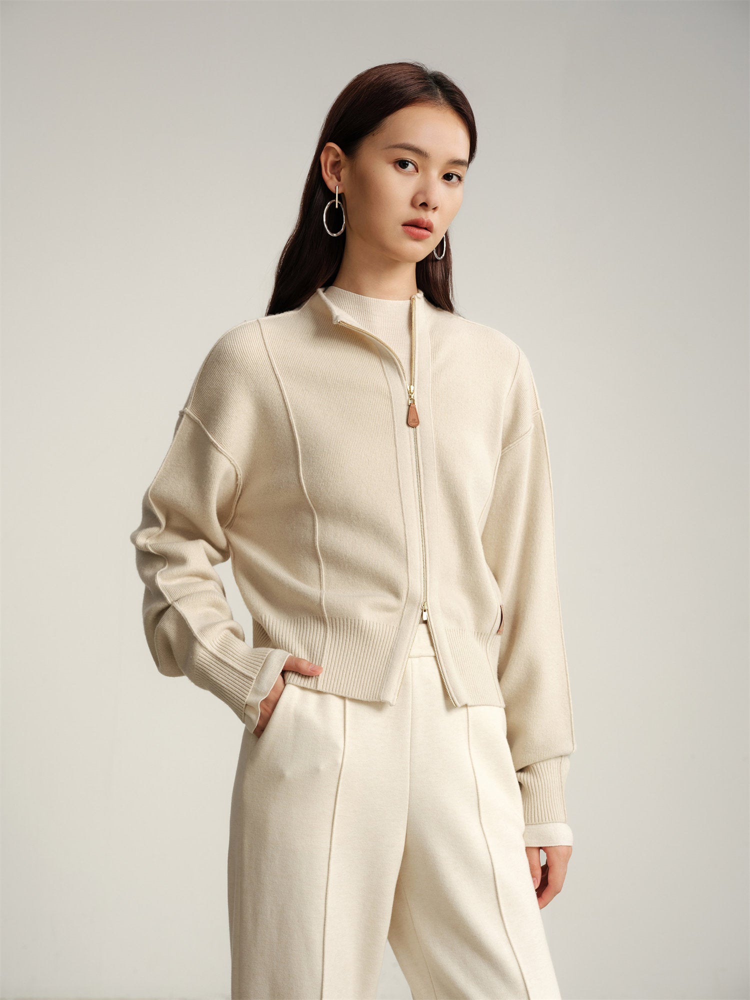 EP YAYING Yak Wool Knitted Sweater
