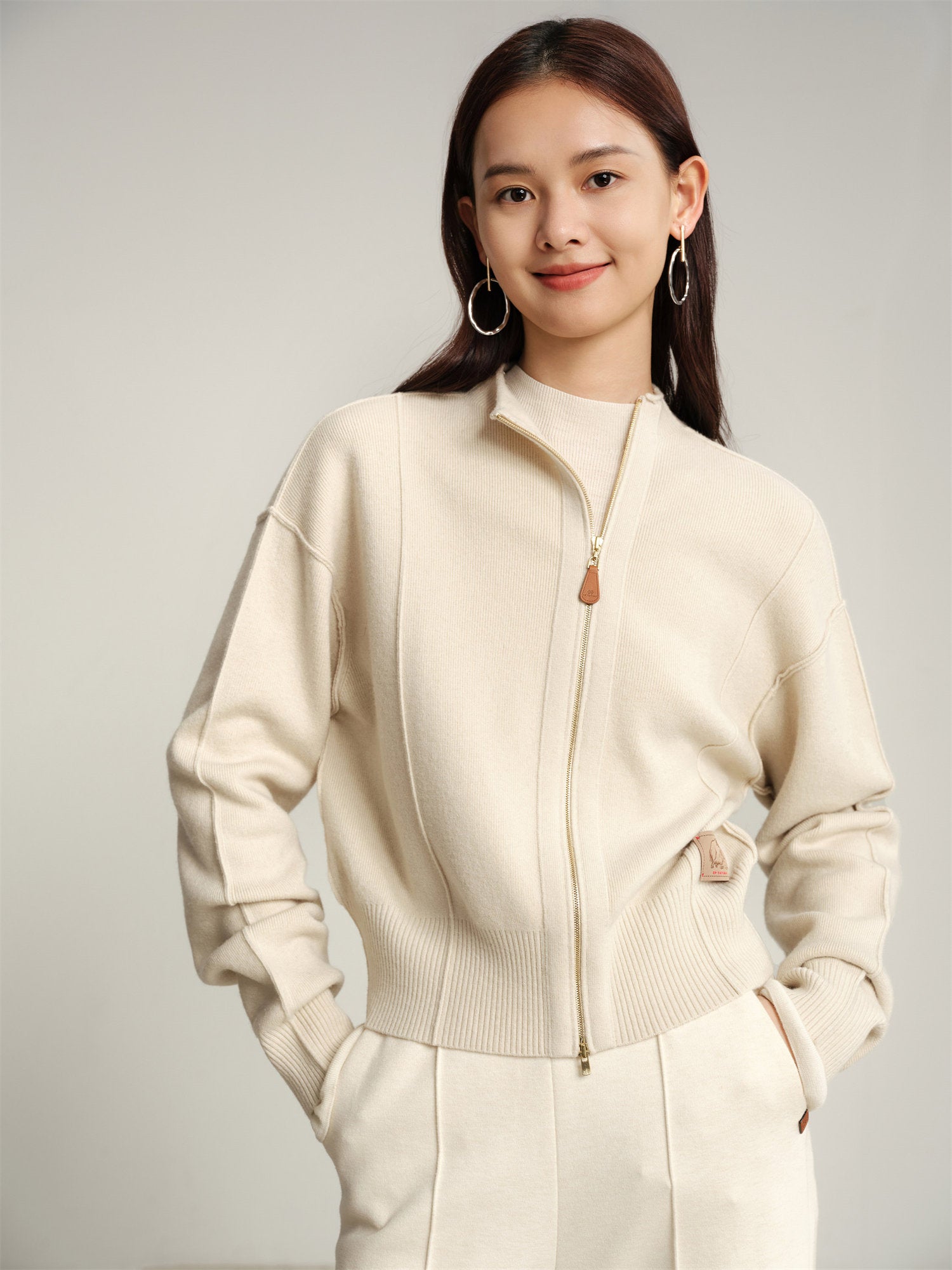EP YAYING Yak Wool Knitted Sweater