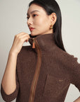 EP YAYING Brown Top