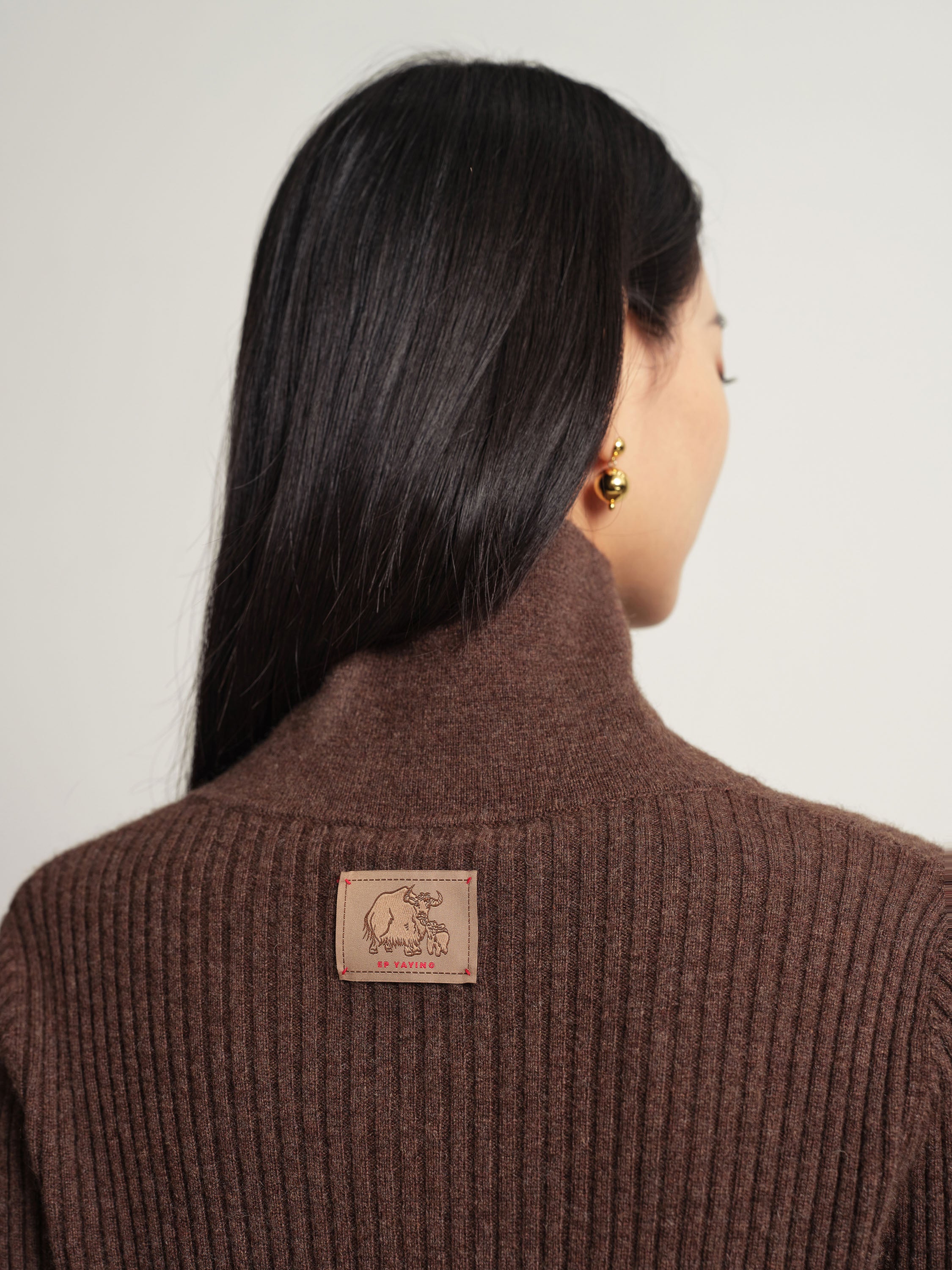 EP YAYING Brown Top