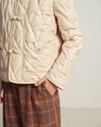EP YAYING Beige Knit Cardigan