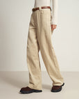 EP YAYING Beige Trousers