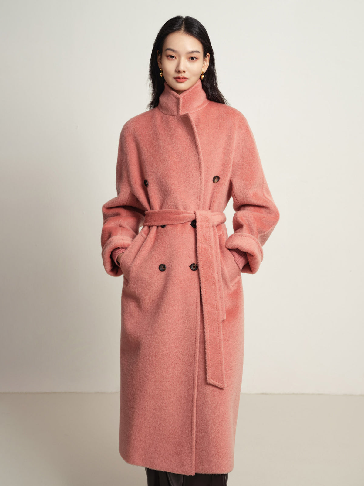 EP YAYING Wool Coat Coat