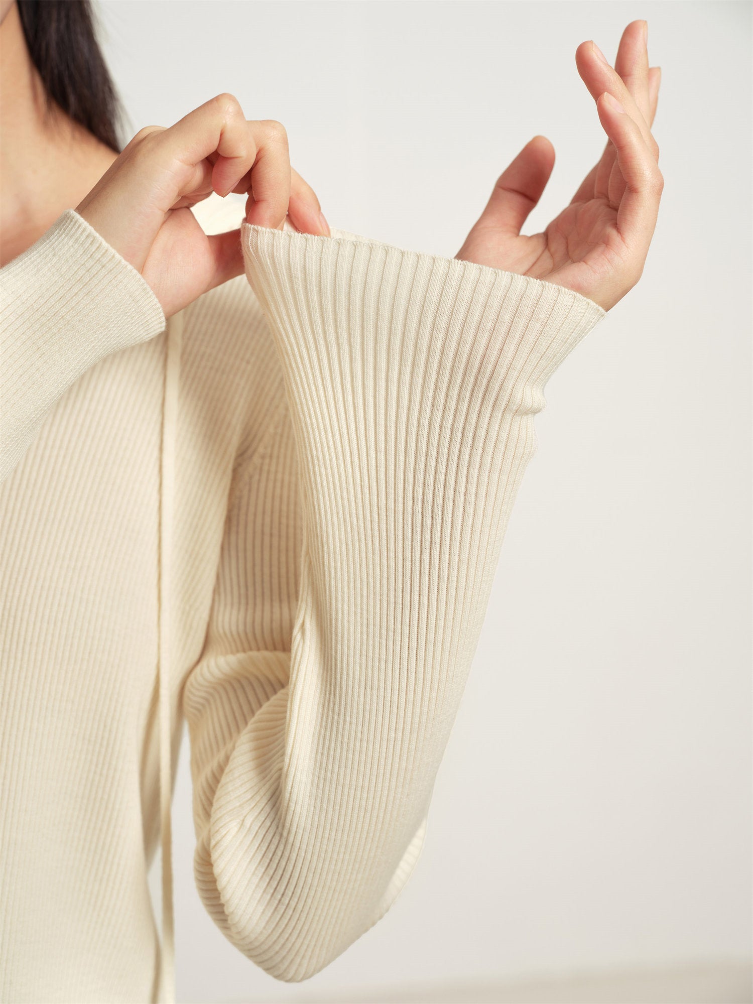 EP YAYING Wool Knitted Sweater