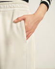 EP YAYING Beige Casual Trousers