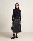 EP YAYING Dark Purple Top