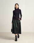 EP YAYING Dark Purple Top