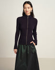 EP YAYING Dark Purple Top