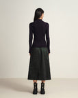 EP YAYING Dark Purple Top