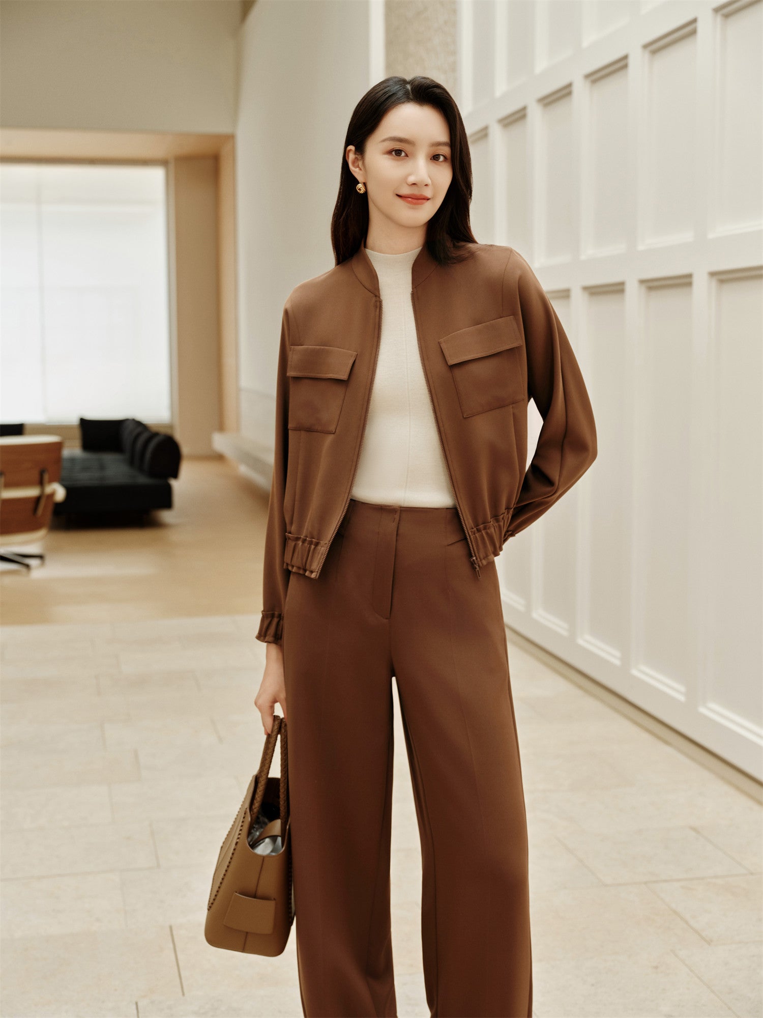 YAYING Silk-Wool Knit Vest EPKAW9908AW