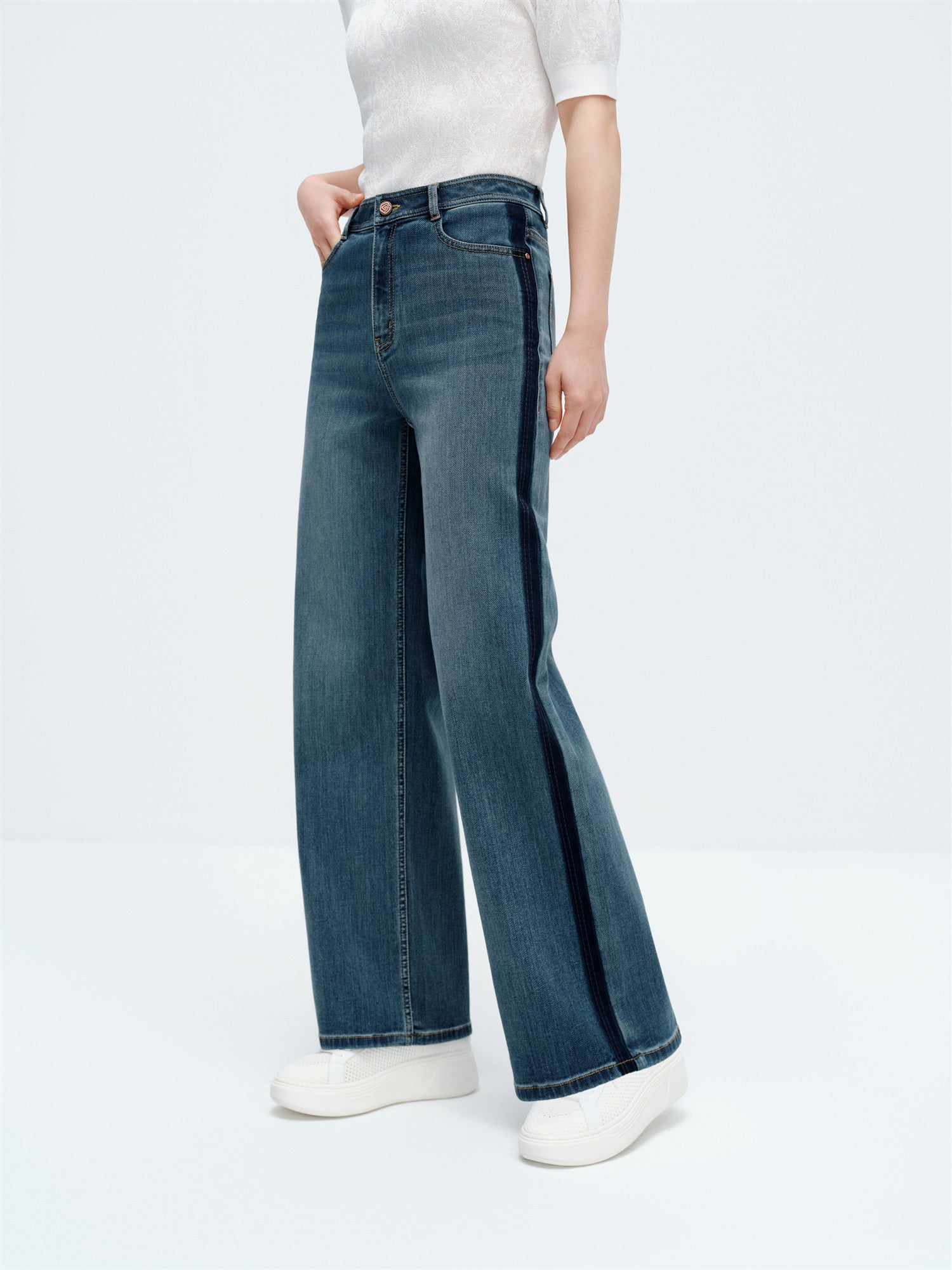 YAYING Wool Tencel Cotton Jeans EPKADJ604AZ