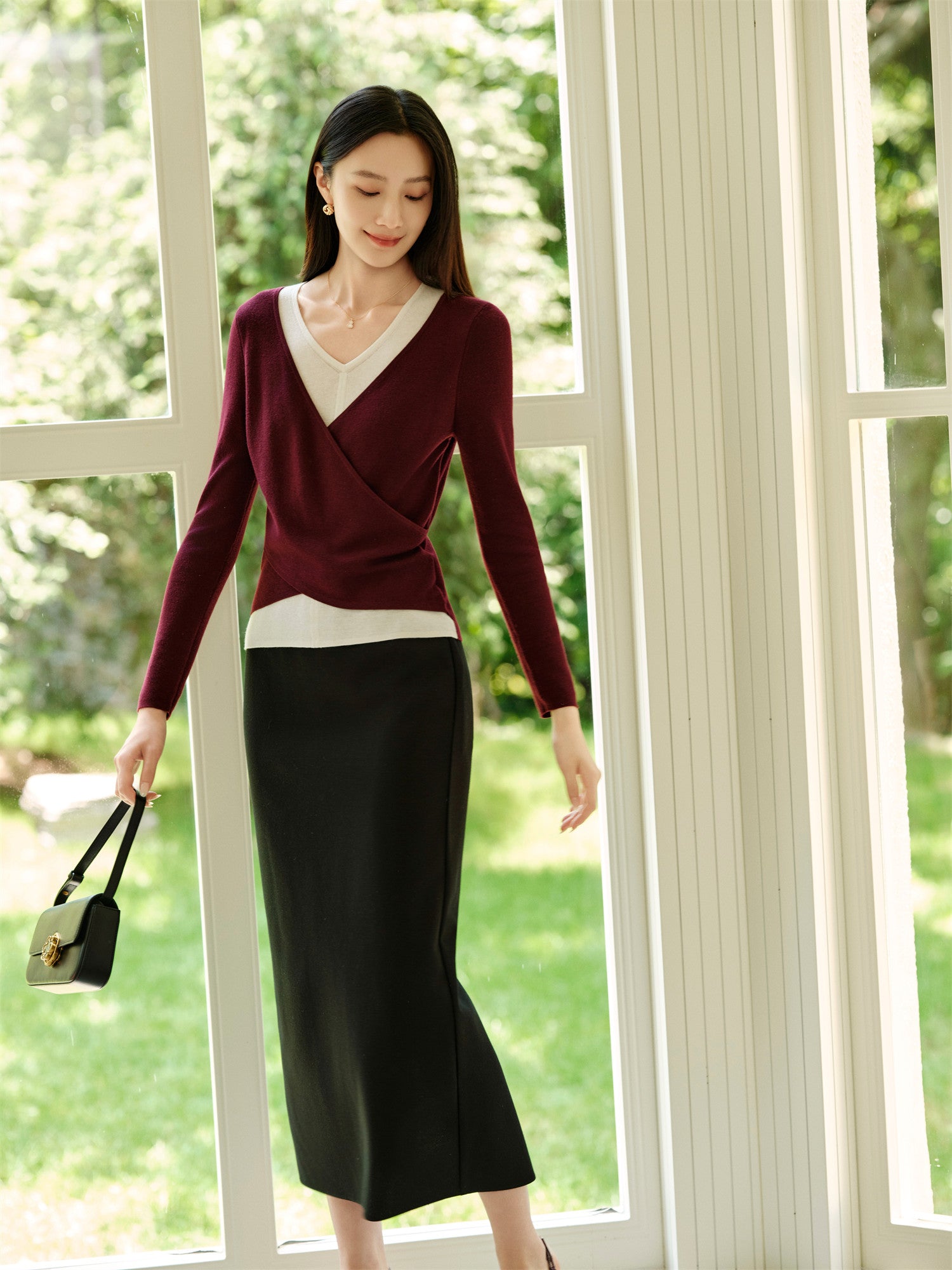 YAYING Merino Wool Base Knit Top EPKAW9904AL