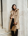 YAYING Wool Trench Down Coat EPKIQY206AE