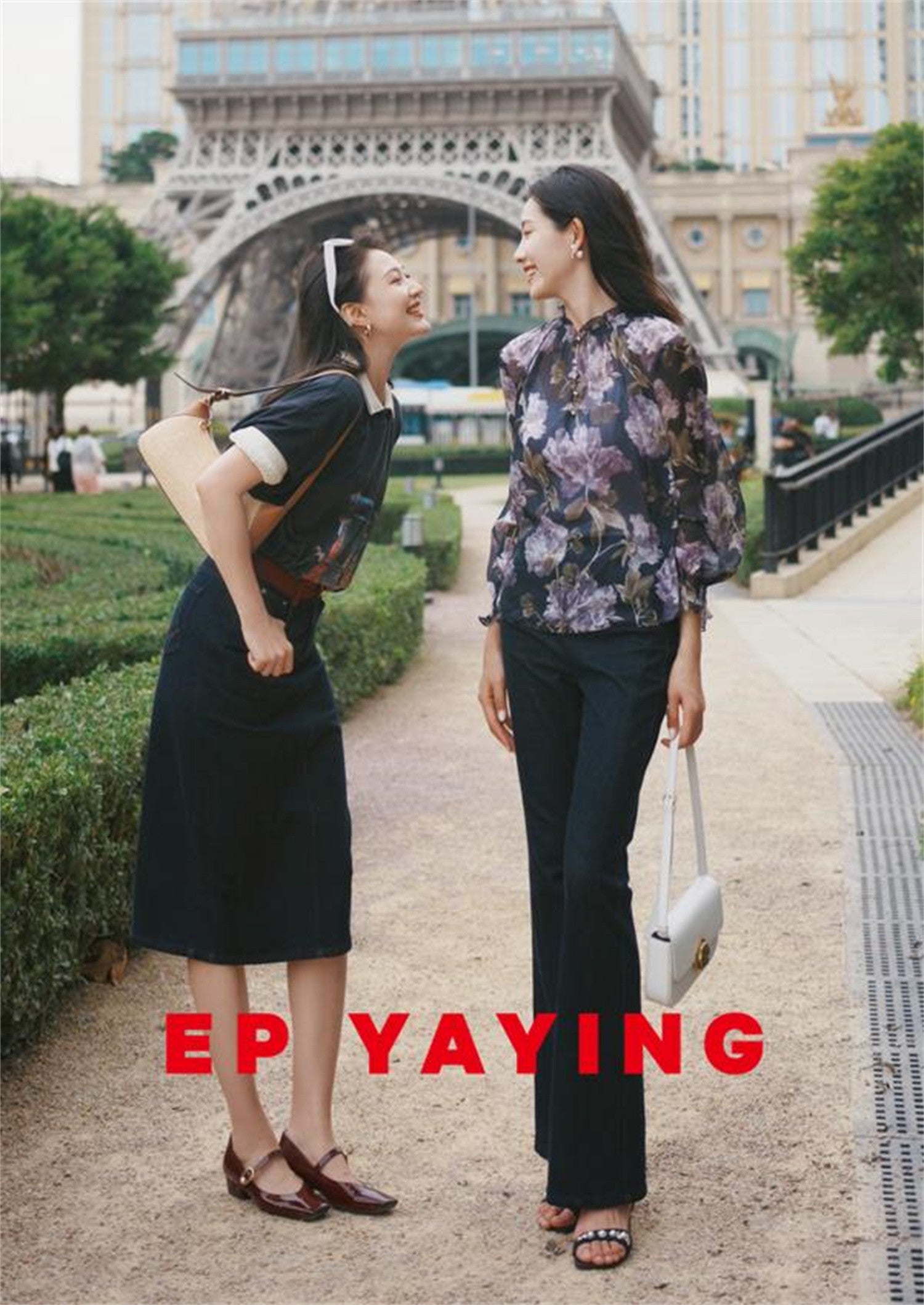 EP YAYING Printed Silk Shirt EGKIS2312AP
