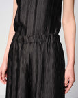 EP YAYING Black Relaxed-Fit Straight-Leg Pants Casual Pants