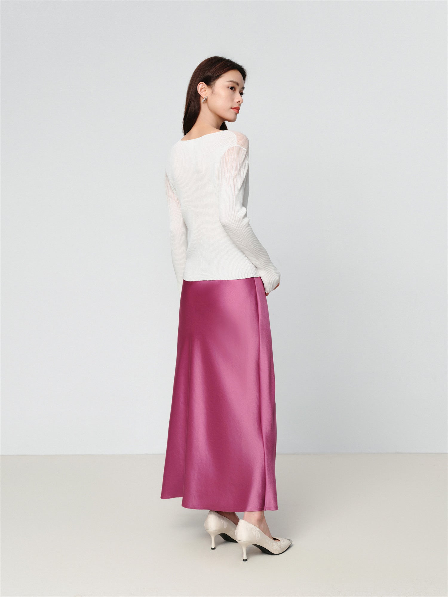 EP YAYING Silk-Acetate Knit Base Layer EGKES9513AW