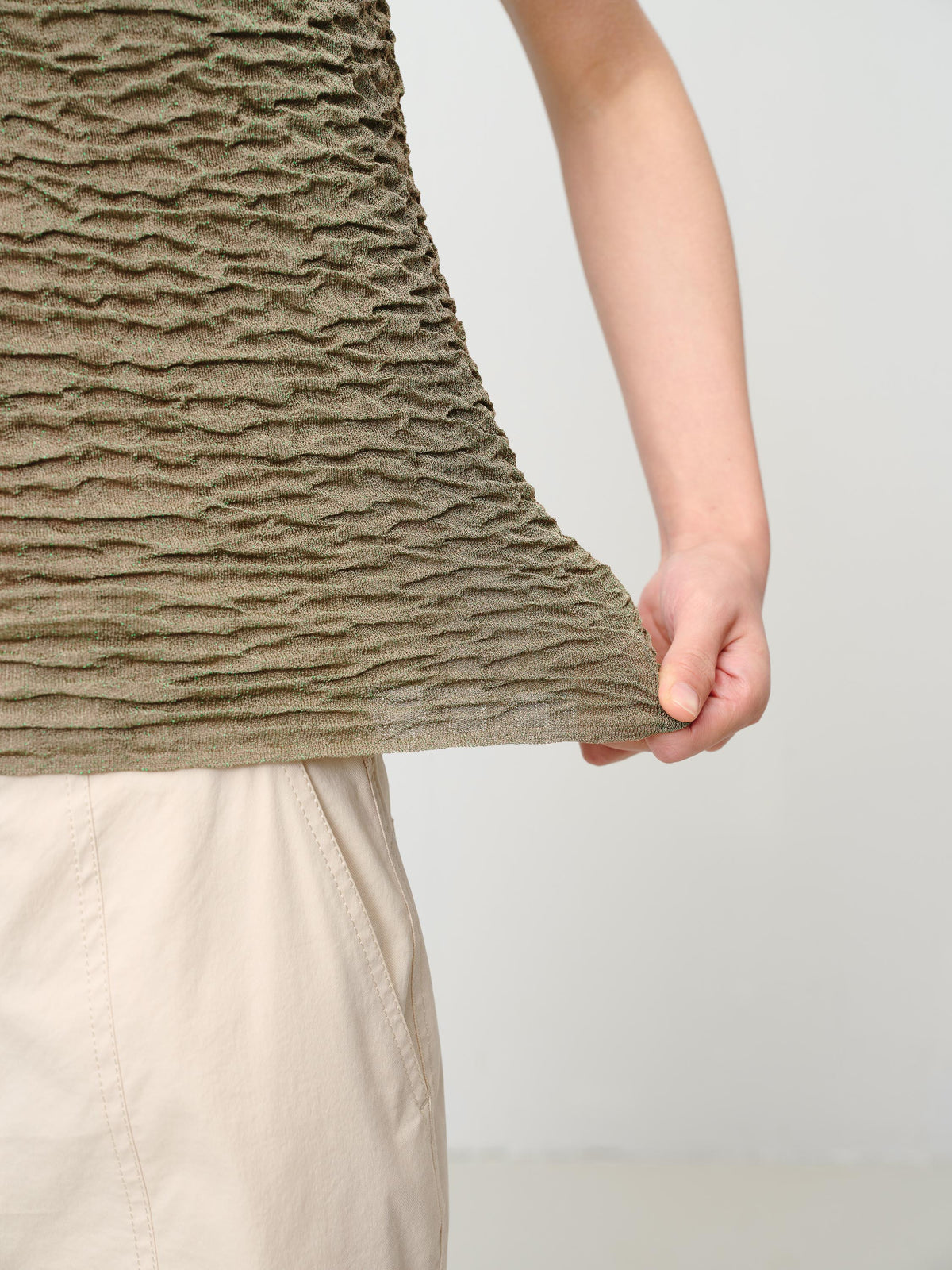 EP YAYING Slim-Fit Turtleneck Sleeveless Base Layer Top