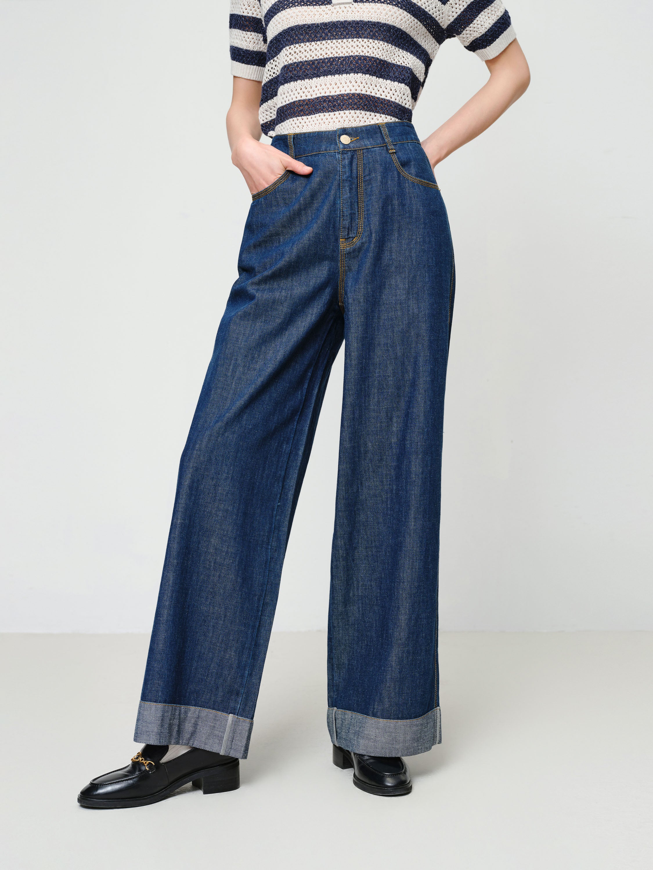 EP YAYING Wide Leg Jeans