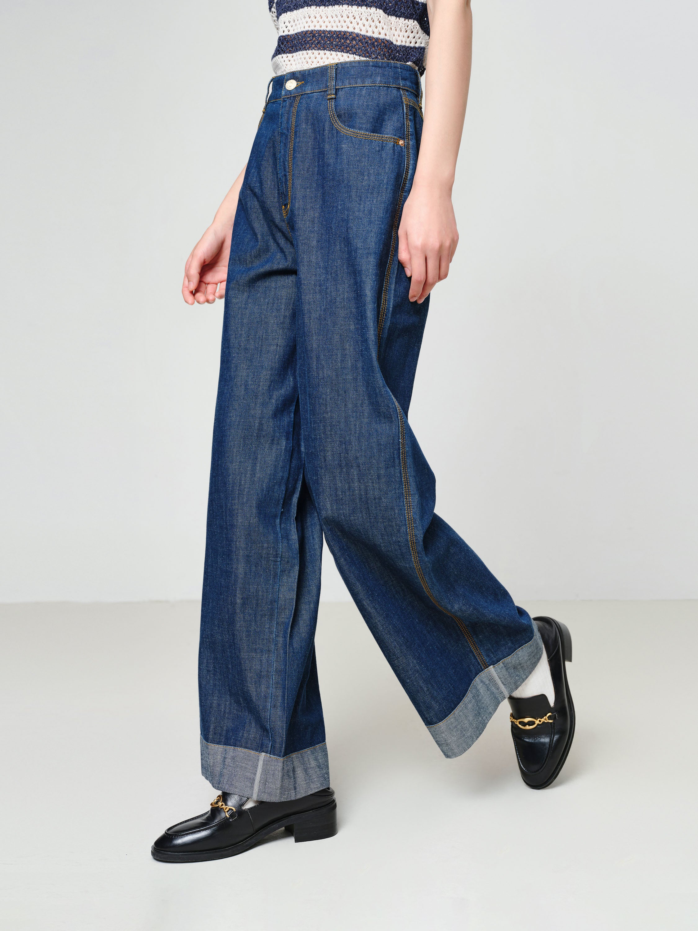 EP YAYING Wide Leg Jeans