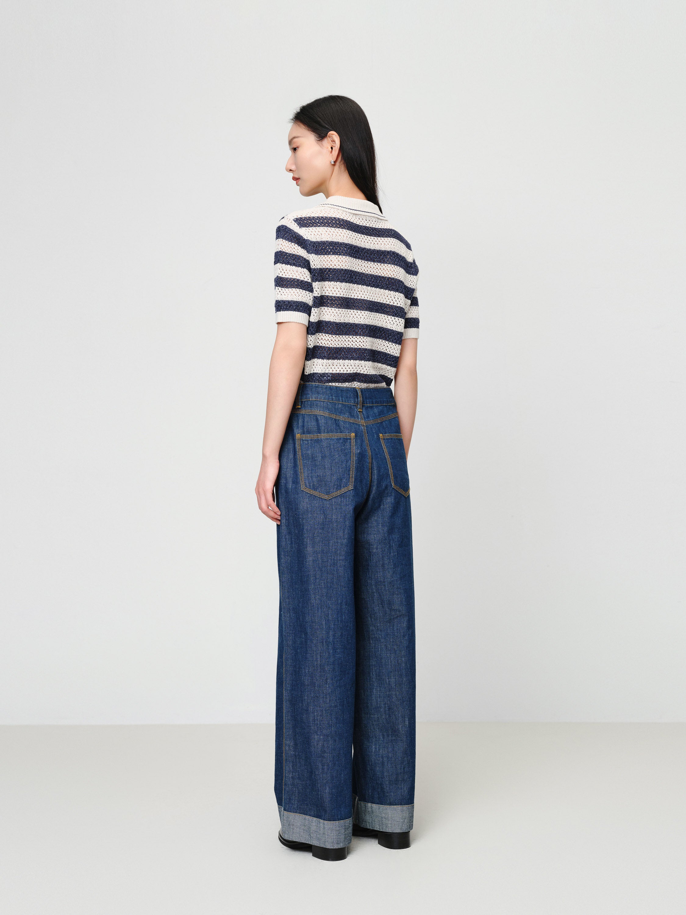 EP YAYING Wide Leg Jeans