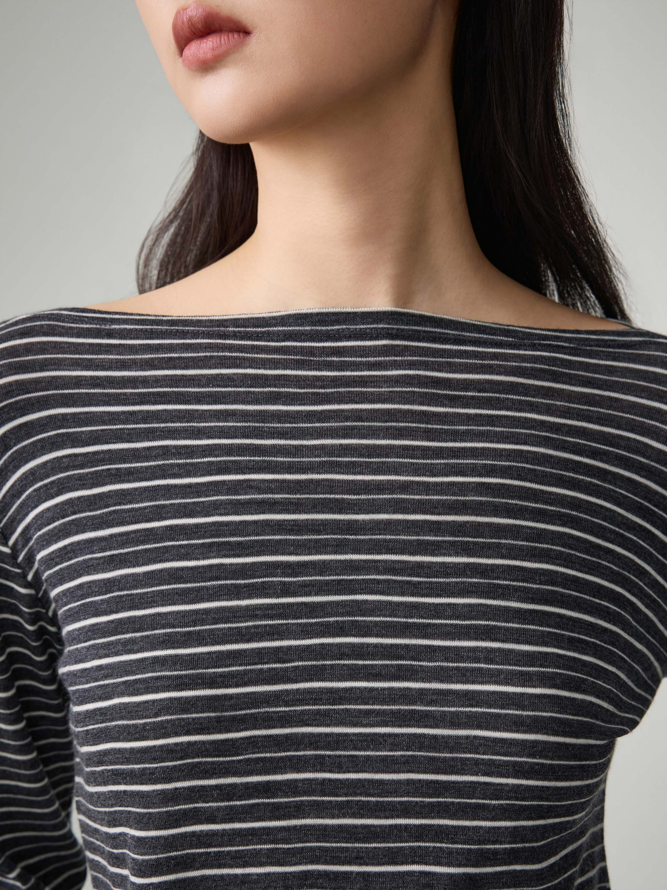 EP YAYING Merino Wool Long Sleeve Top