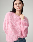 EP YAYING Silk Knit Sweater