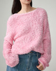 EP YAYING Silk Knit Sweater