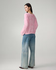 EP YAYING Silk Knit Sweater