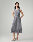 EP YAYING Elegant V-Neck Dress