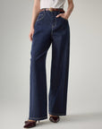 EP YAYING High-Waisted Straight Leg Jeans