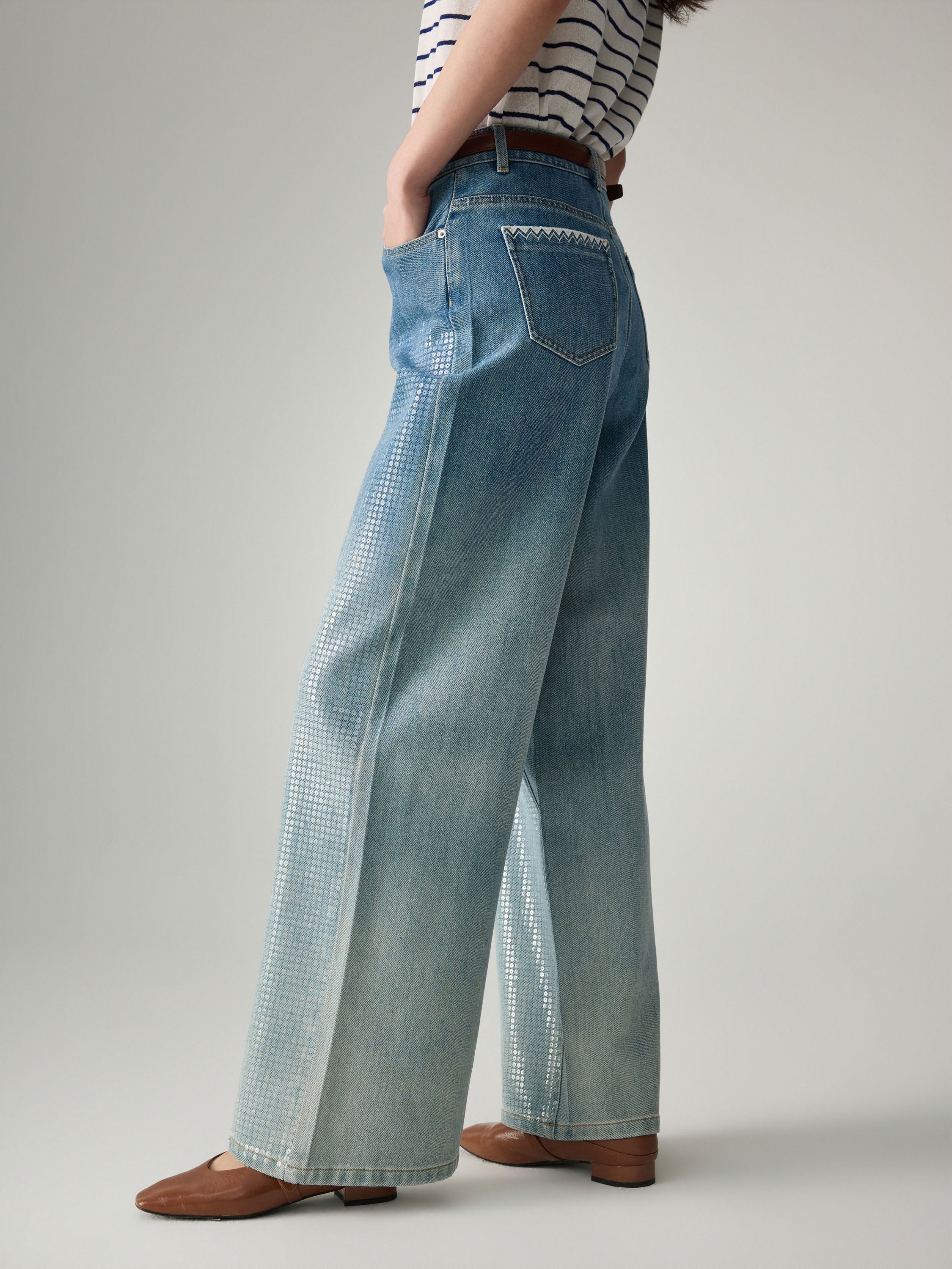 EP YAYING Wide-Leg Jeans