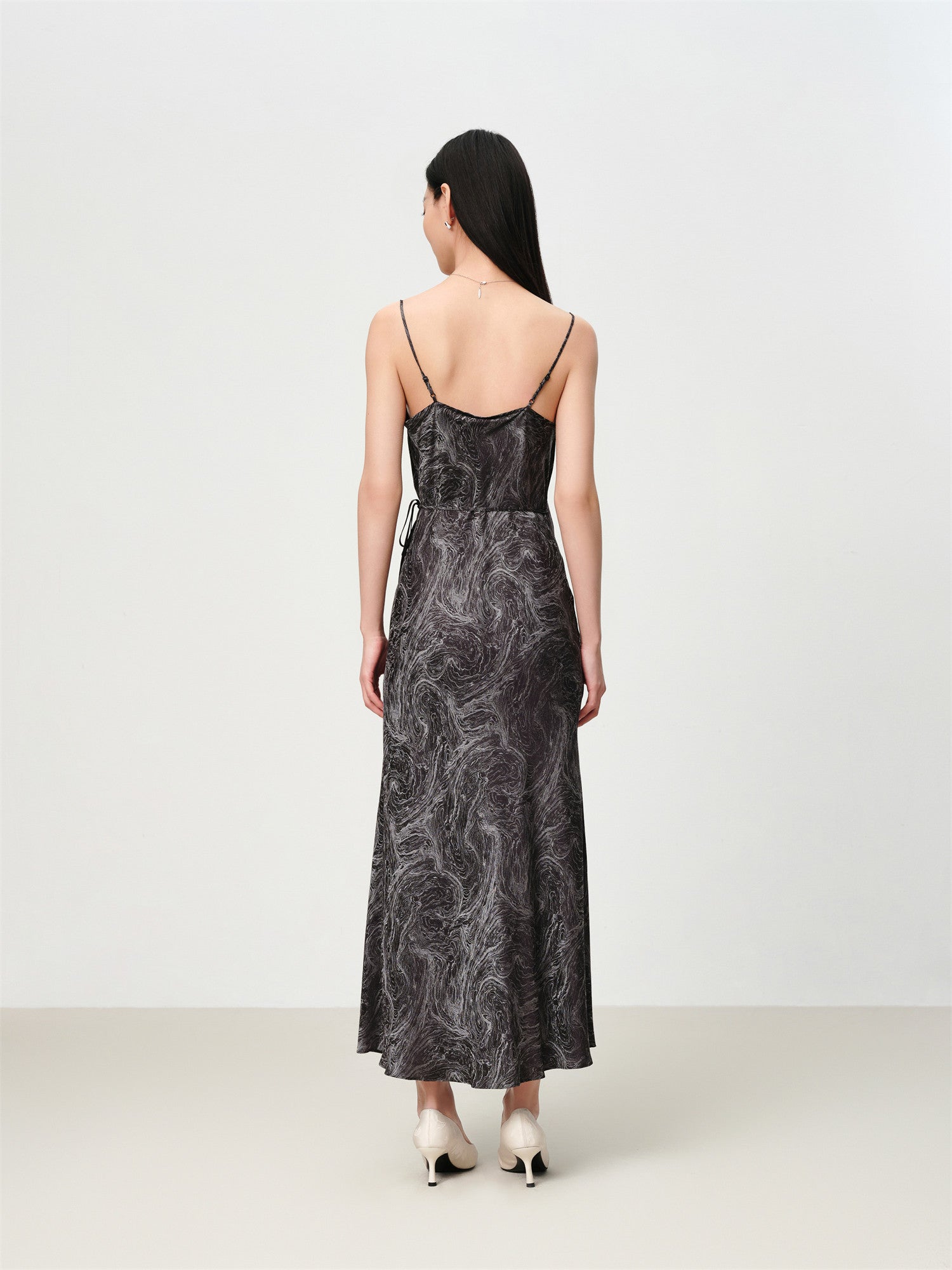 EP YAYING Mulberry Silk Slip Dress EGKES4219AH