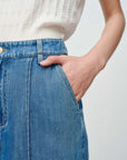 EP YAYING Designer Fluid TENCEL Straight-Leg Pants