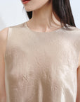 EP YAYING Acetate Crew Neck Inner Vest EGKET5112BE