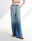 EP YAYING Tencel Straight-Leg Jeans EGKEDJ621AB