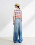 EP YAYING Tencel Straight-Leg Jeans EGKEDJ621AB