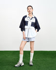 EP YAYING Color-Block Sports Hoodie Jacket EGKEA1311AW