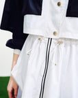 EP YAYING Color-Block Sports Hoodie Jacket EGKEA1311AW