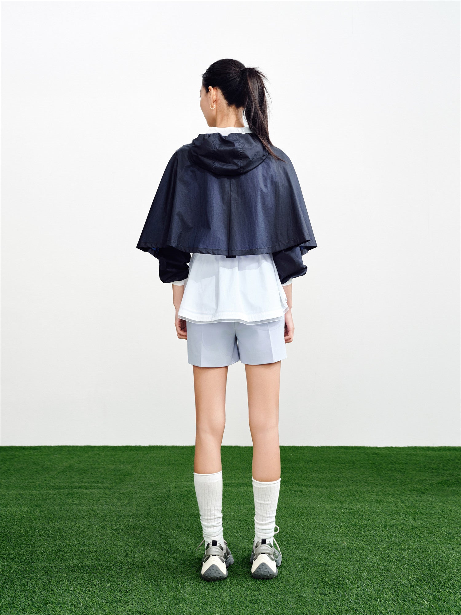 EP YAYING Color-Block Sports Hoodie Jacket EGKEA1311AW