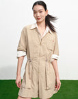 EP YAYING V-Neck Casual Pants