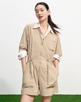 EP YAYING V-Neck Casual Pants