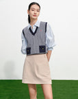 EP YAYING V-Neck Vest Sleeveless Knit Top