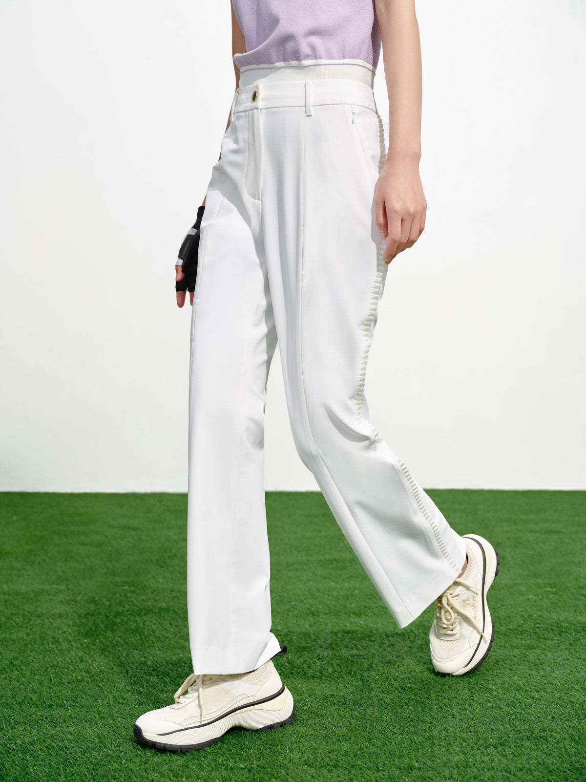 EP YAYING White Casual Pants
