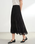 EP YAYING Hepburn-Style Lace Skirt EGKAA3412AH