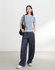 EP YAYING Geometric Textured Knit Sweater EGKAC9560AB
